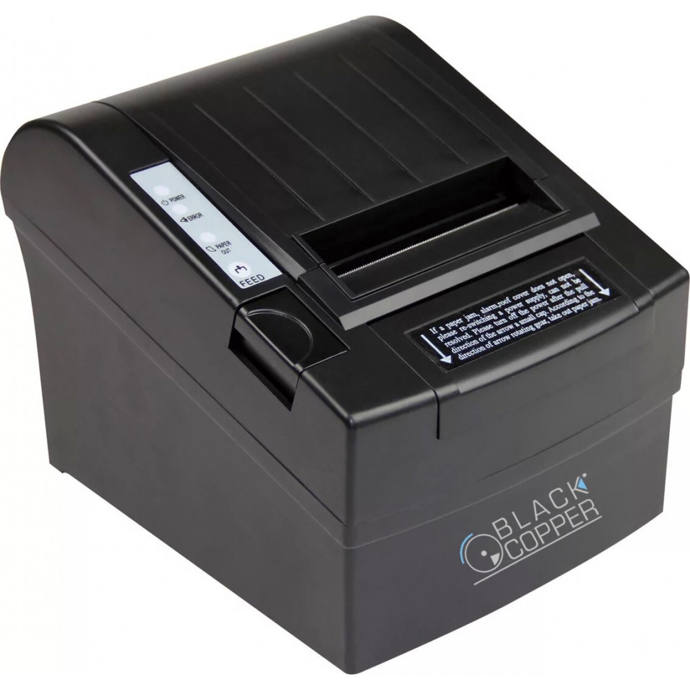 Black Copper Turbo Thermal Receipt Printer BC-85AC